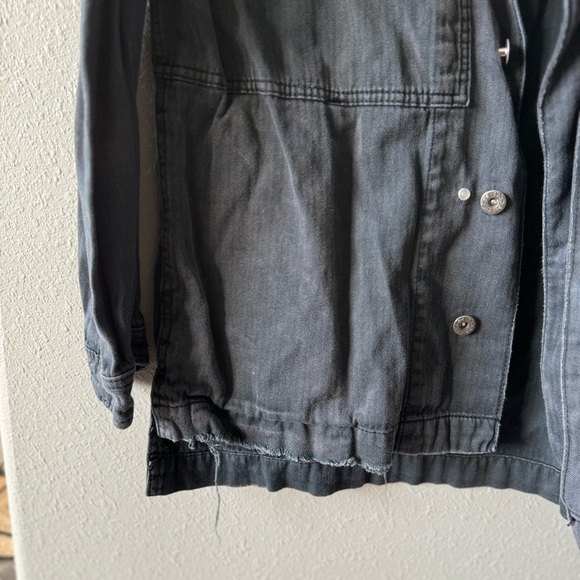 Free People Military Jean Jacket - Picture 4 of 5